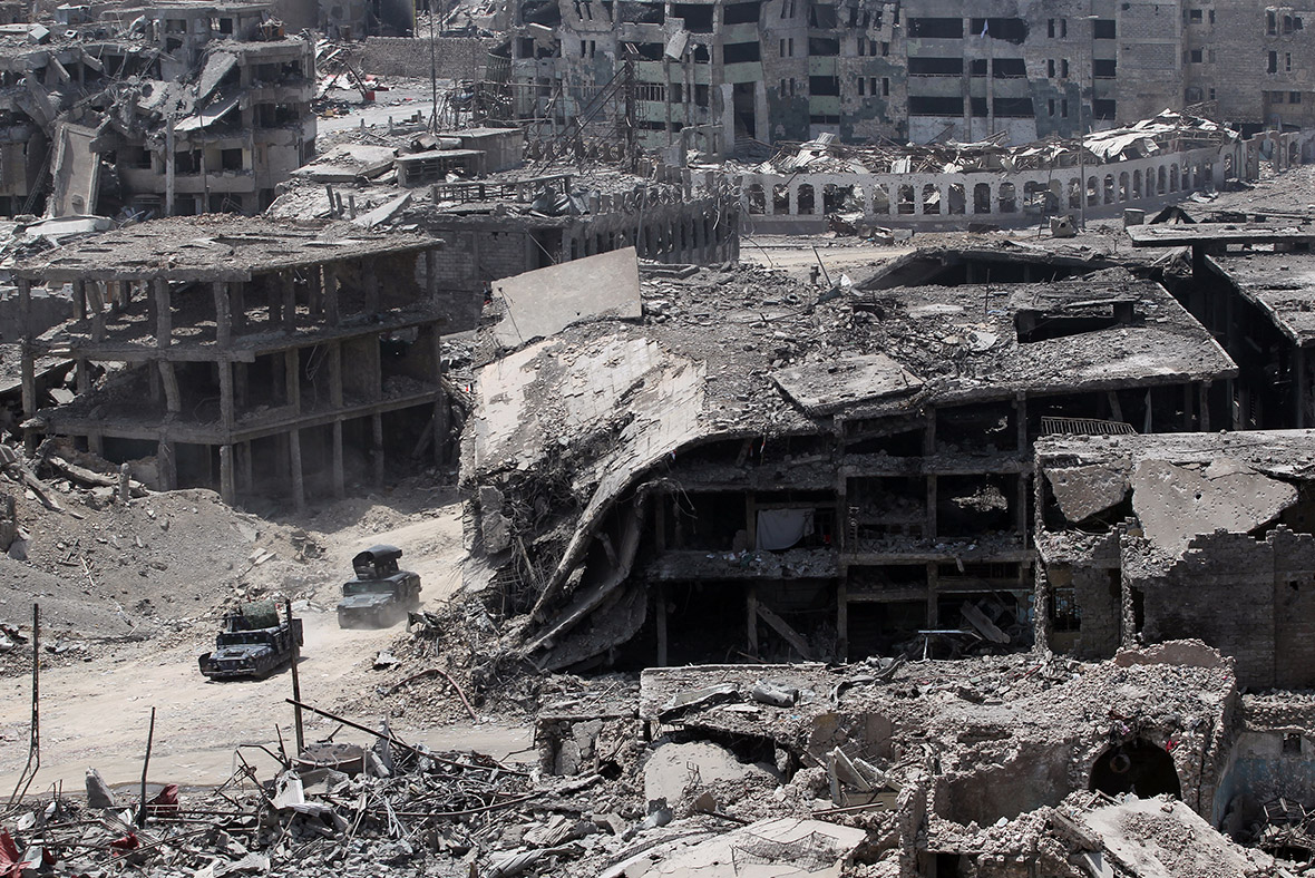 Mosul Old City destroyed Mosul Old City destroyed