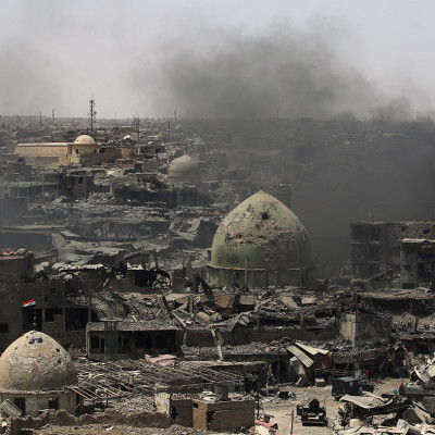 Mosul Old City destroyed