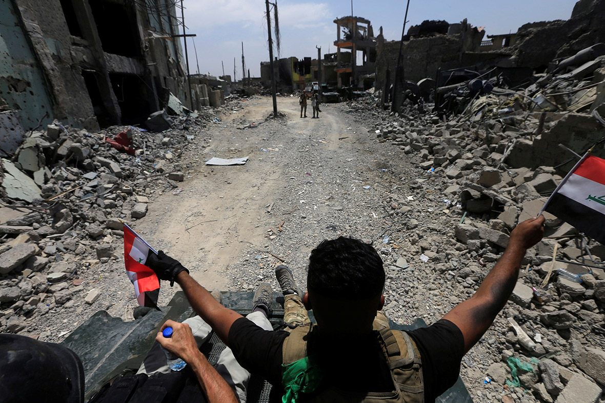 Mosul Old City destroyed Mosul Old City destroyed