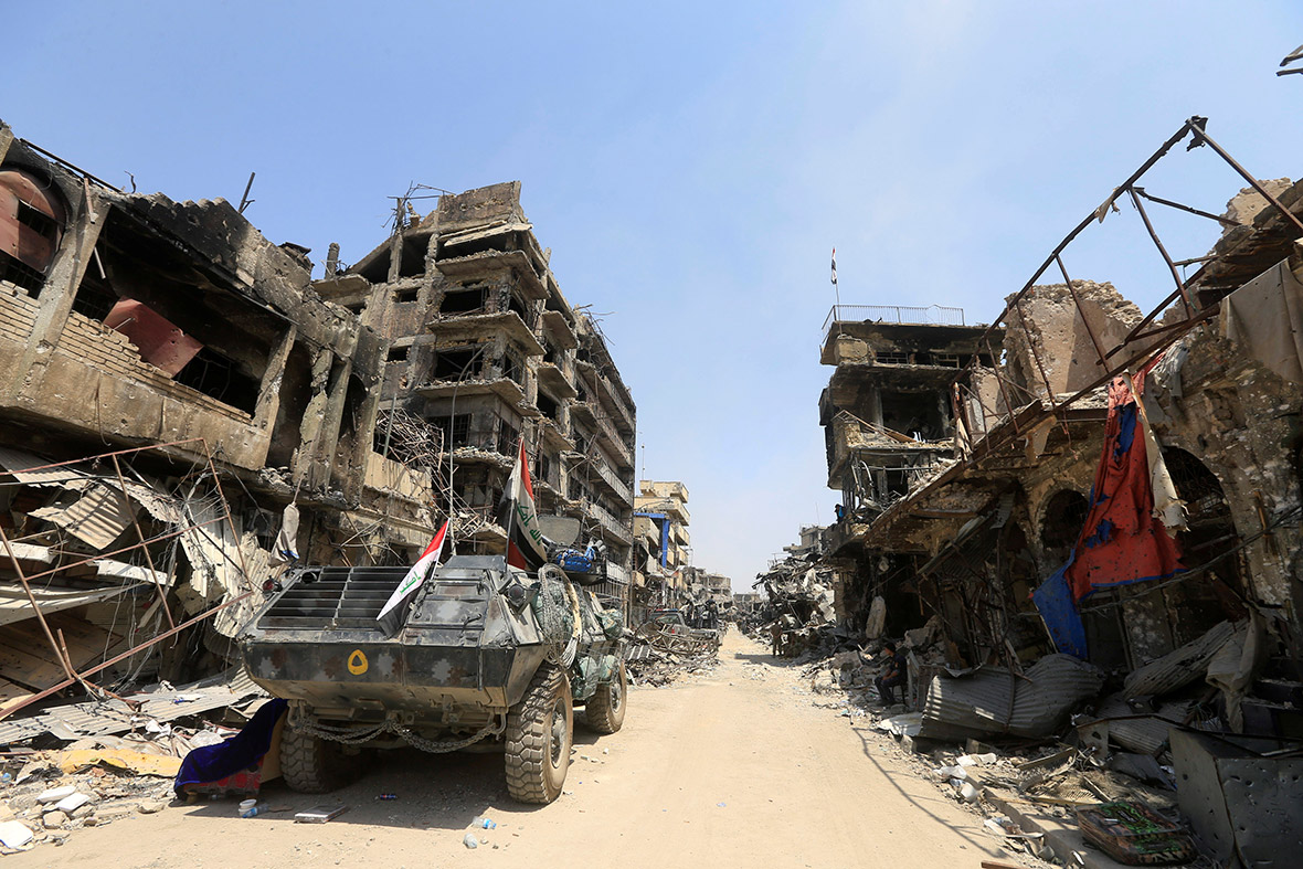 Mosul Old City destroyed Mosul Old City destroyed