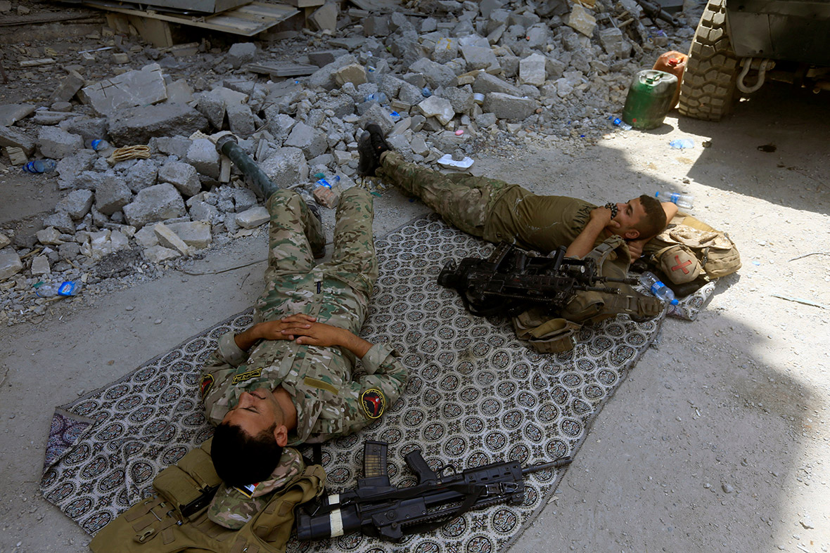 Mosul Old City destroyed Mosul Old City destroyed