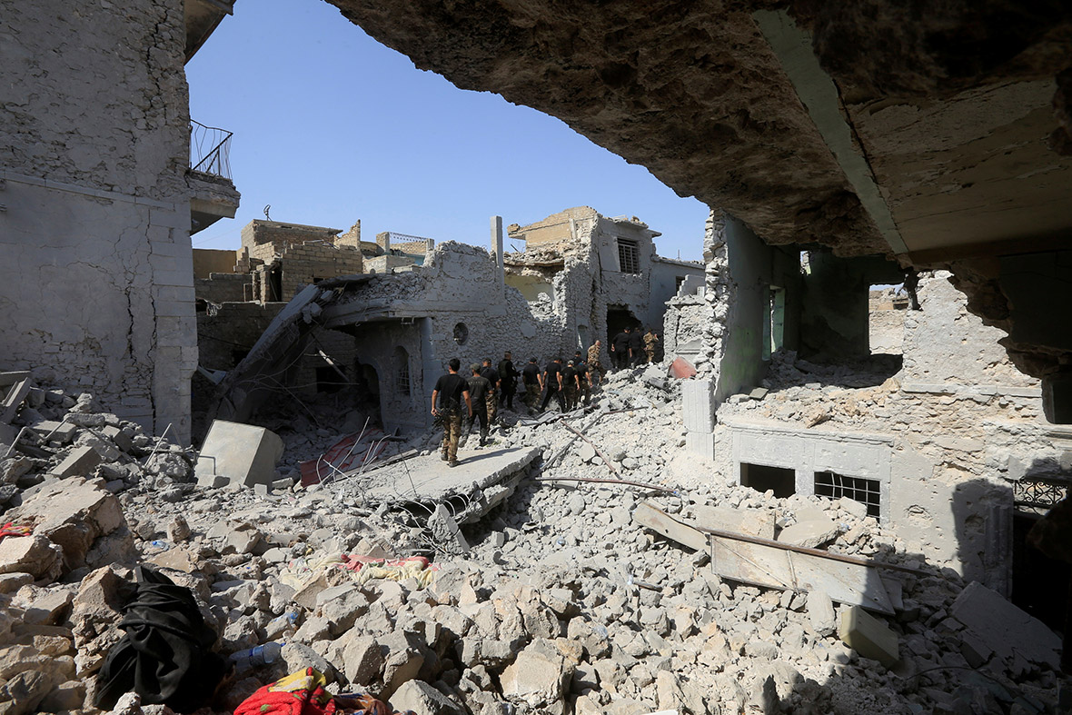 Mosul Old City destroyed Mosul Old City destroyed