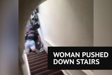 Shocking Video Shows Woman Pushed Down Stairs After Fight With Airbnb Host