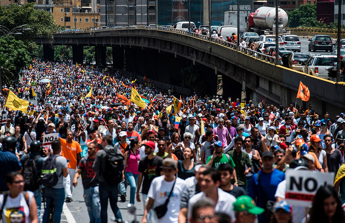 Venezuela protests anti-Maduro Caracas