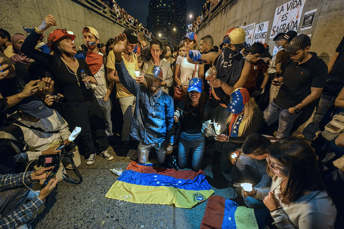 Venezuela Caracas protests Maduro