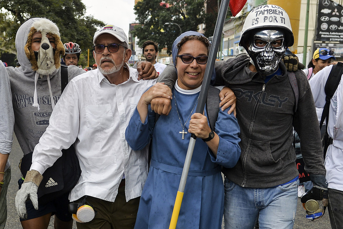 Venezuela Caracas protests Maduro