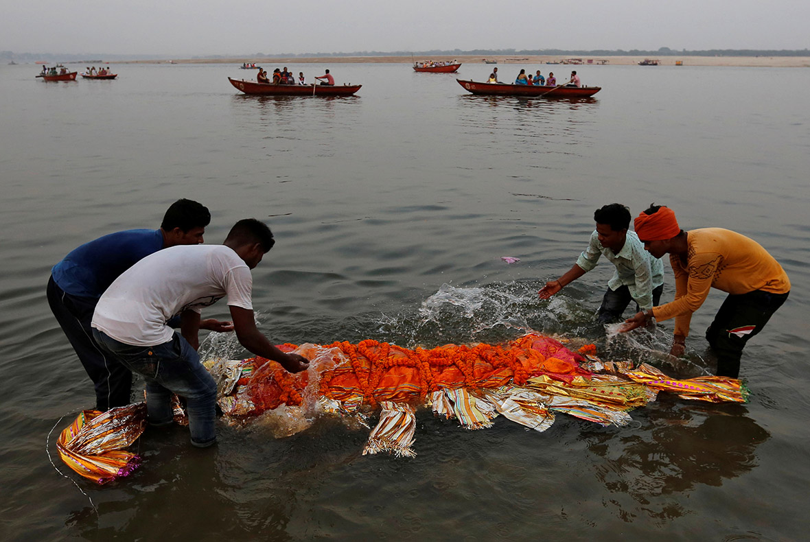 Ganges pollution India