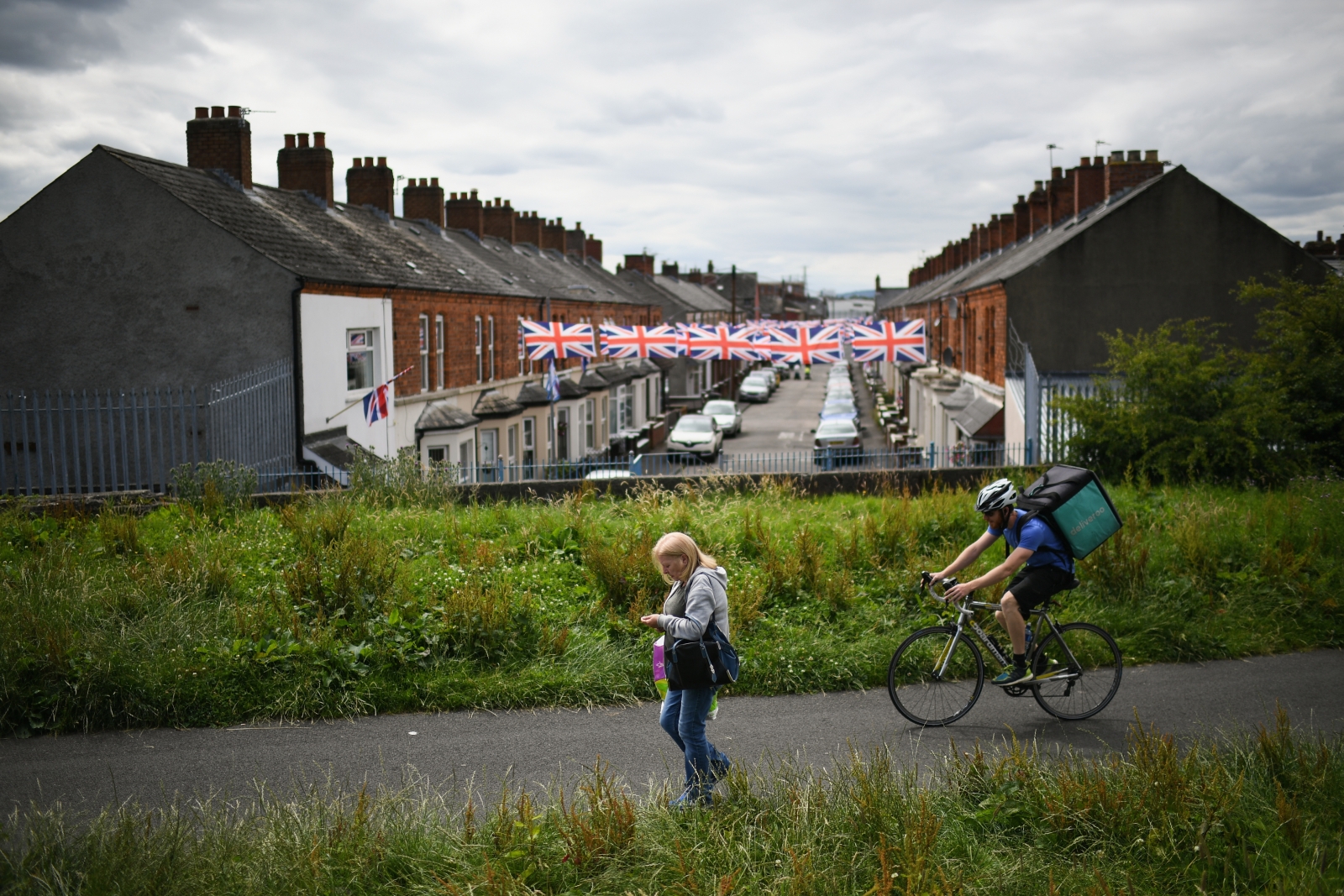 Northern Ireland Loyalist bonfires eleventh