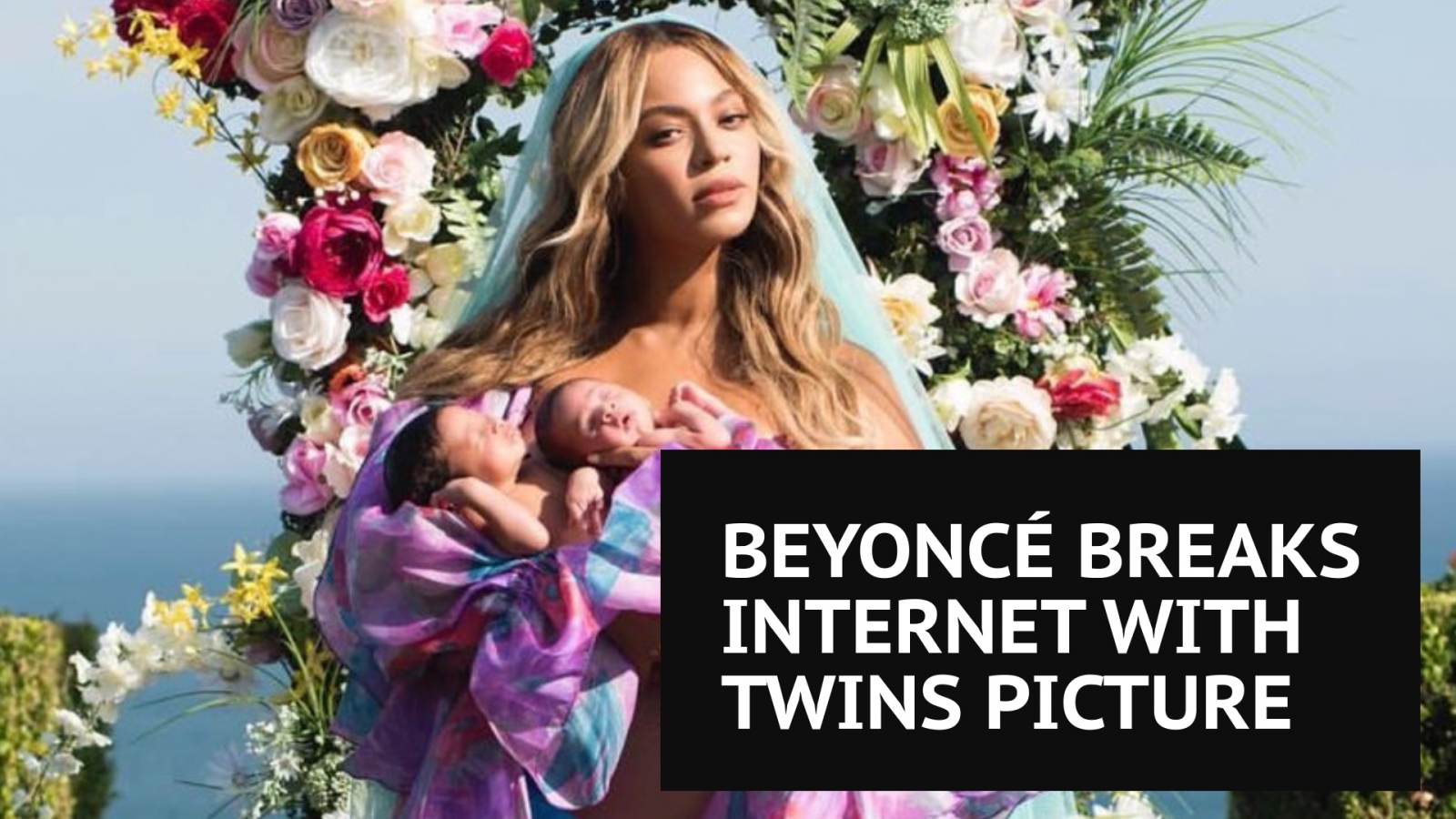Beyonce Rocks The Beyhive With First Photos Of Twins Sir Carter And Rumi Ibtimes Uk 