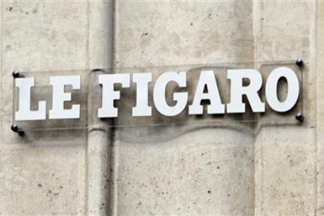 Outside view of the building of France&#039;s daily newspaper le Figaro in Paris