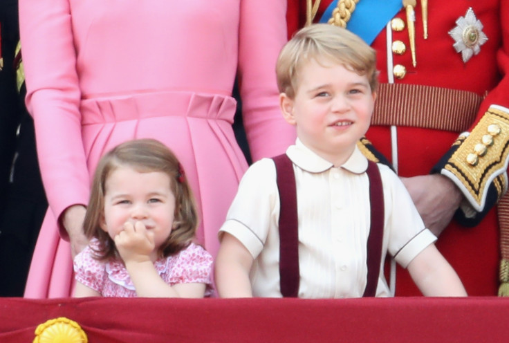 Princess Charlotte and Prince George 