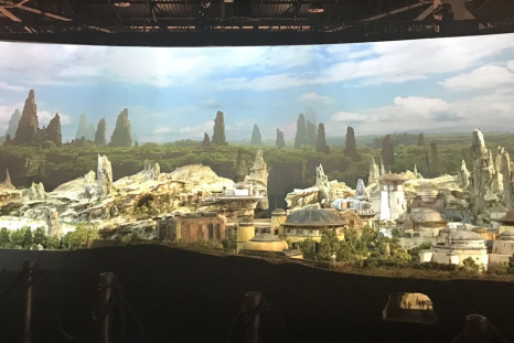 Disney Star Wars Theme Park model