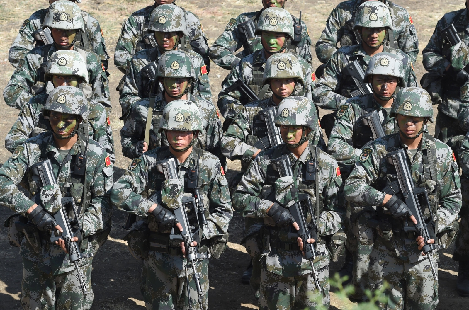 China mobilising thousands of tonnes of military equipment near India ...