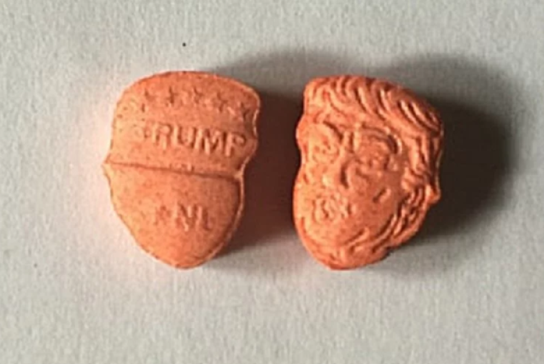Donald Trump Ecstacy MDMA pills
