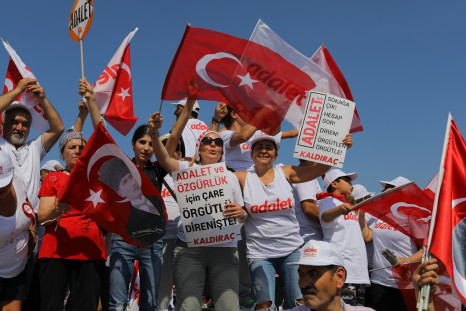 Turkey coup rally