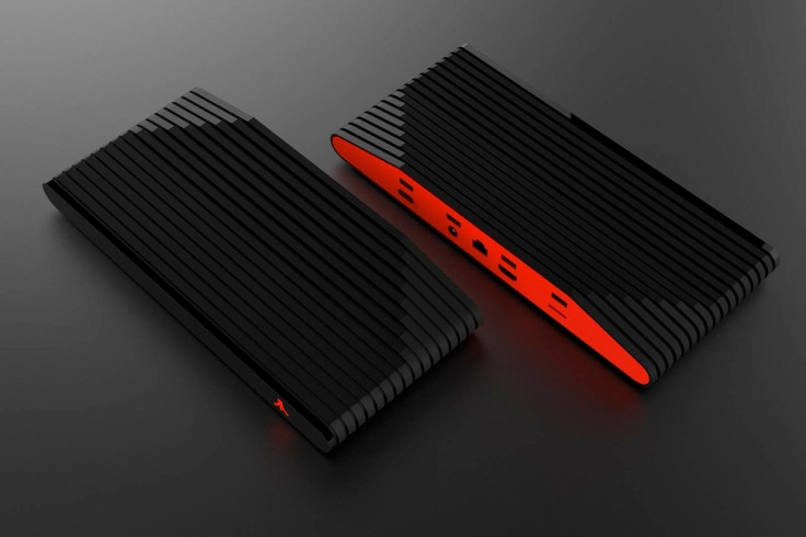 Ataribox games console red black