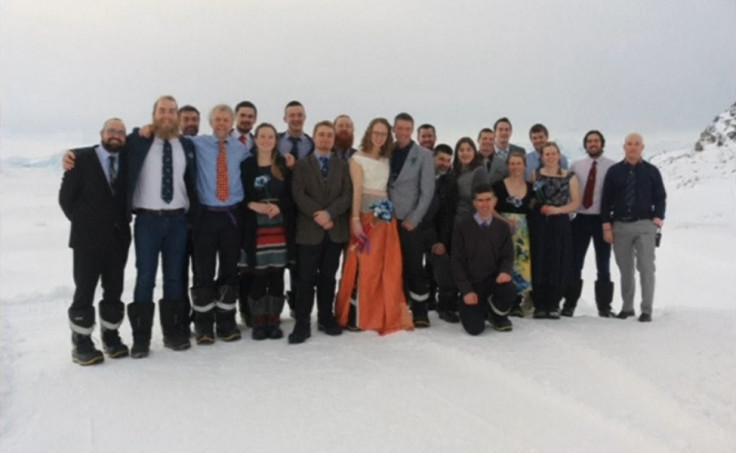 British Antarctic Territory wedding