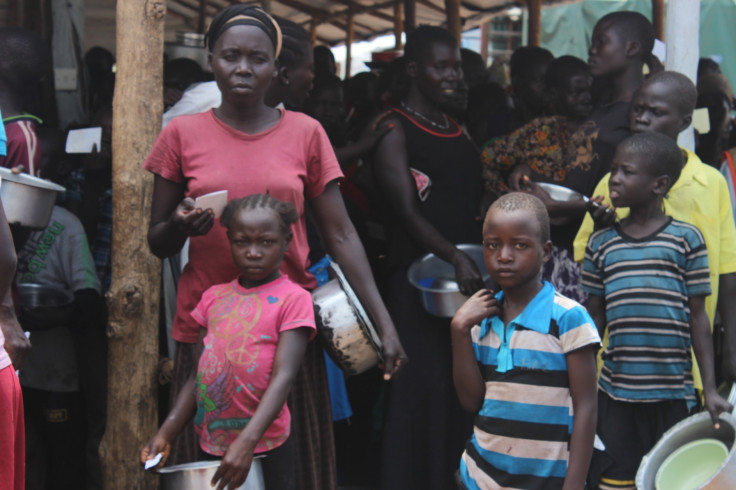 South Sudanese refugees in Uganda