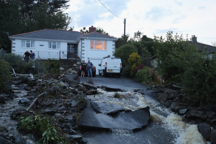 Coverack flash floods