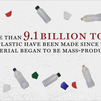 We’ve made 9.1 billion tonnes of plastic since it was invented – here’s where it ends up