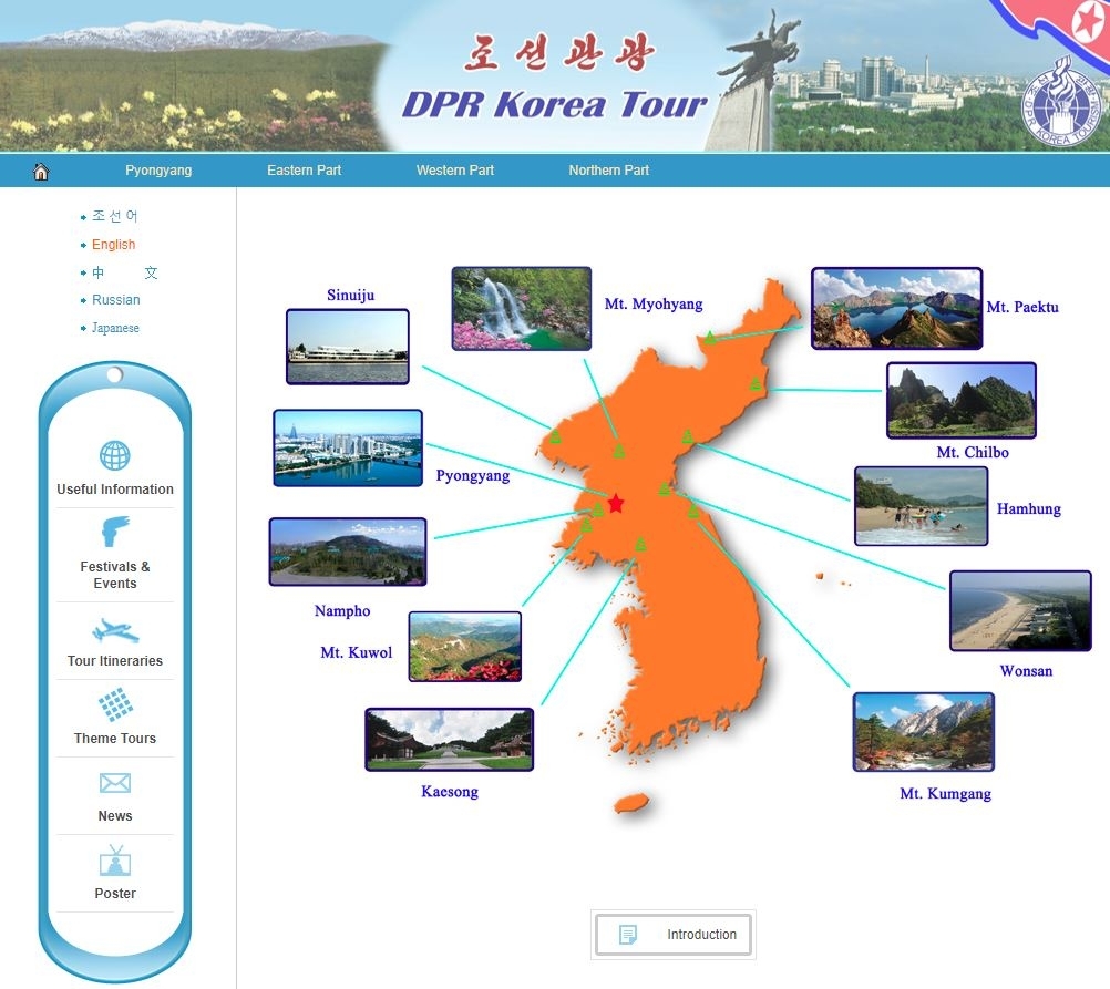 north korea tourism website