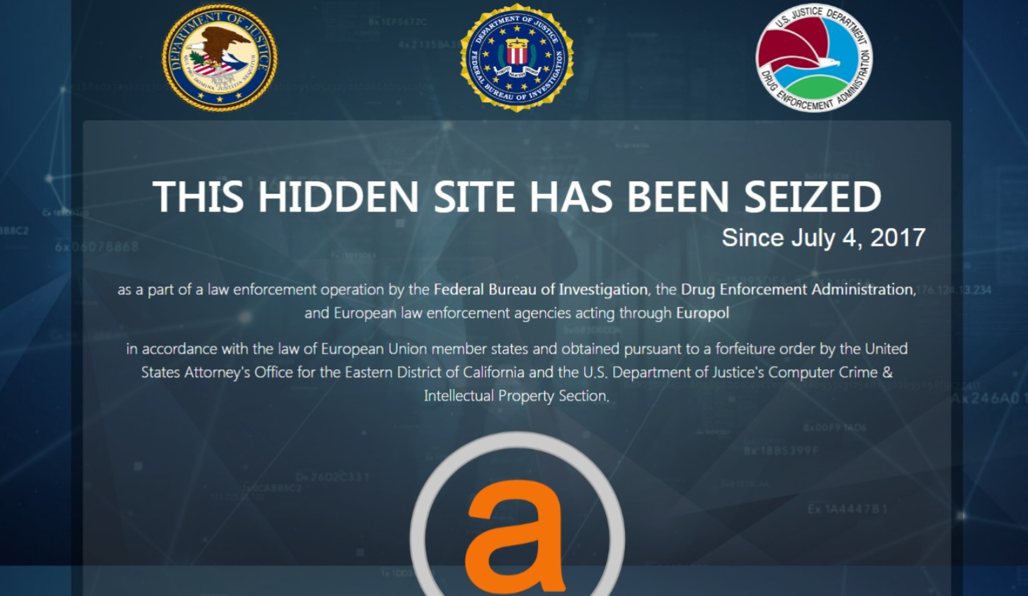 Drugs on the dark web