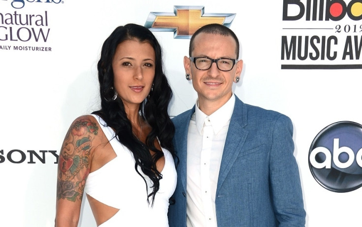 Chester Bennington and wife Talinda Ann Bentley