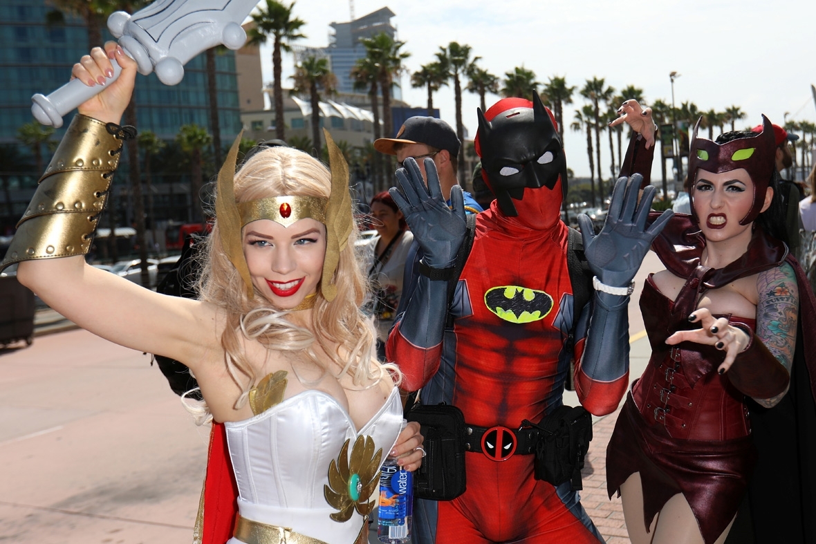 In Pictures All The Best Costumes At Comic Con San Diego 2017