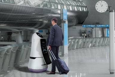 LG airport robot