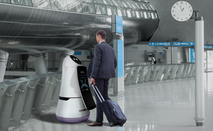 LG airport robot
