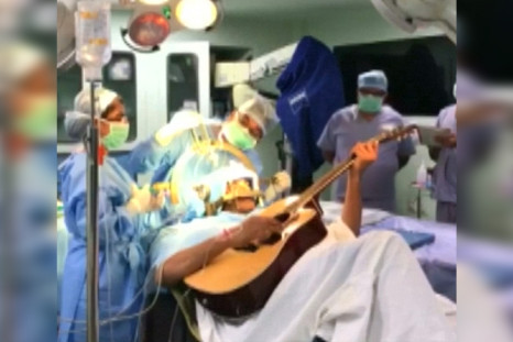 Musician Plays Guitar During His Own Brain Surgery