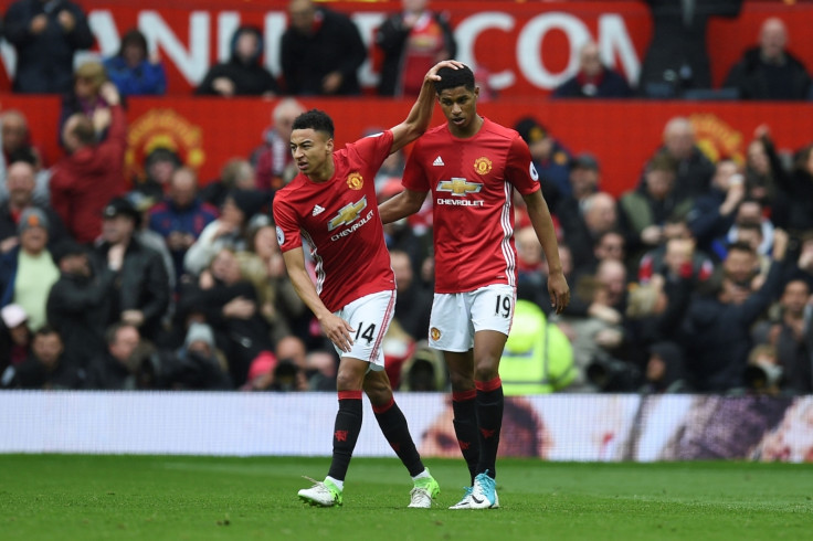 Jesse Lingard and Marcus Rashford