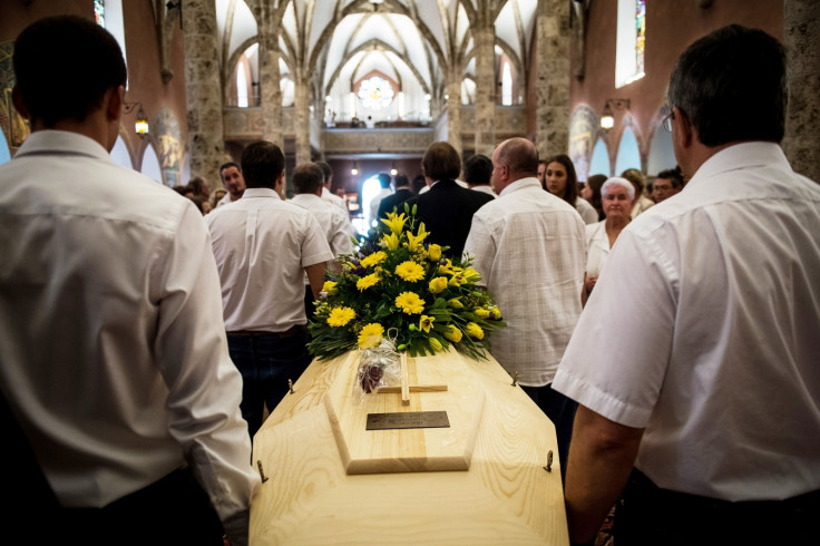 Frozen Swiss Couple Funeral