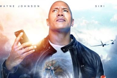 The Rock movie with Siri