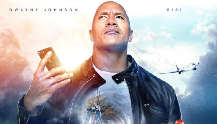 The Rock movie with Siri