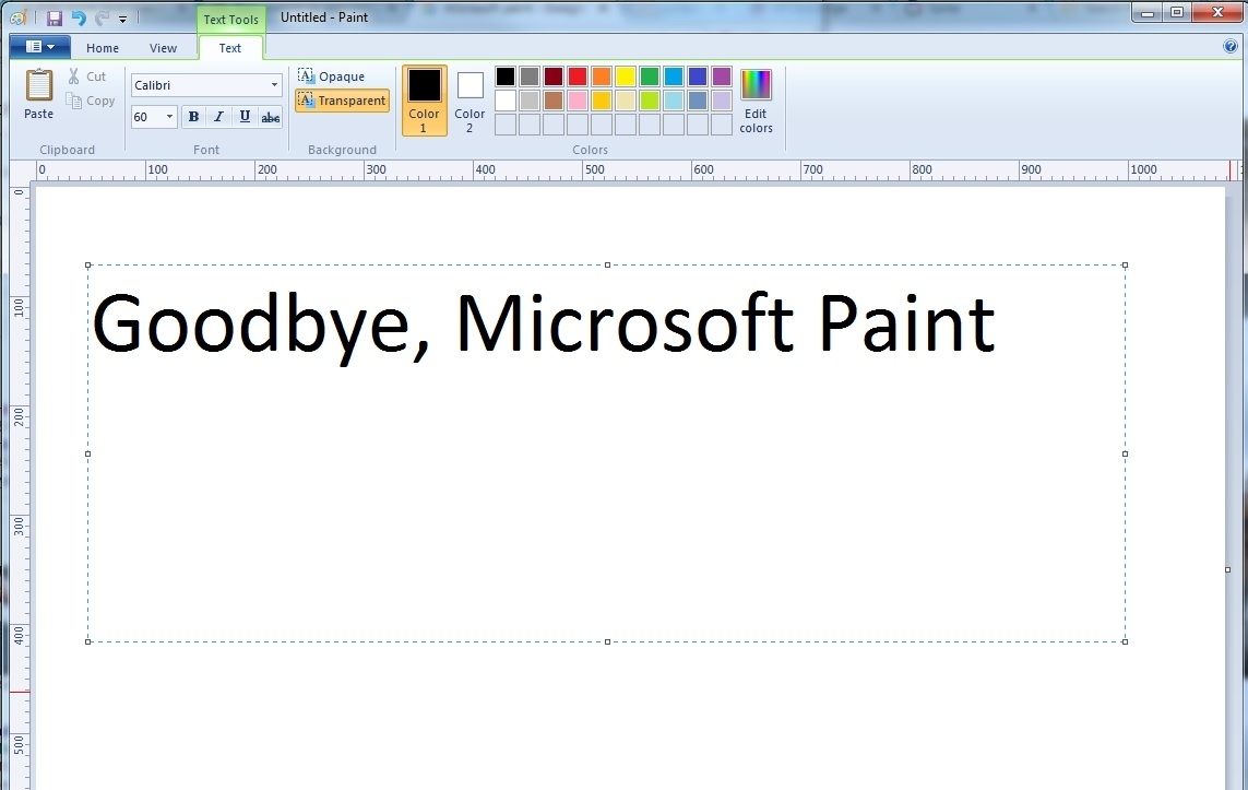 Microsoft Paint to be discontinued
