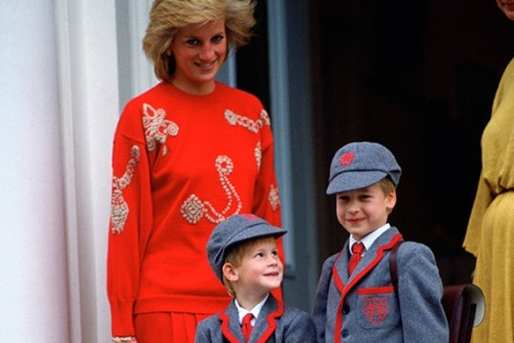 Princess Diana and sons