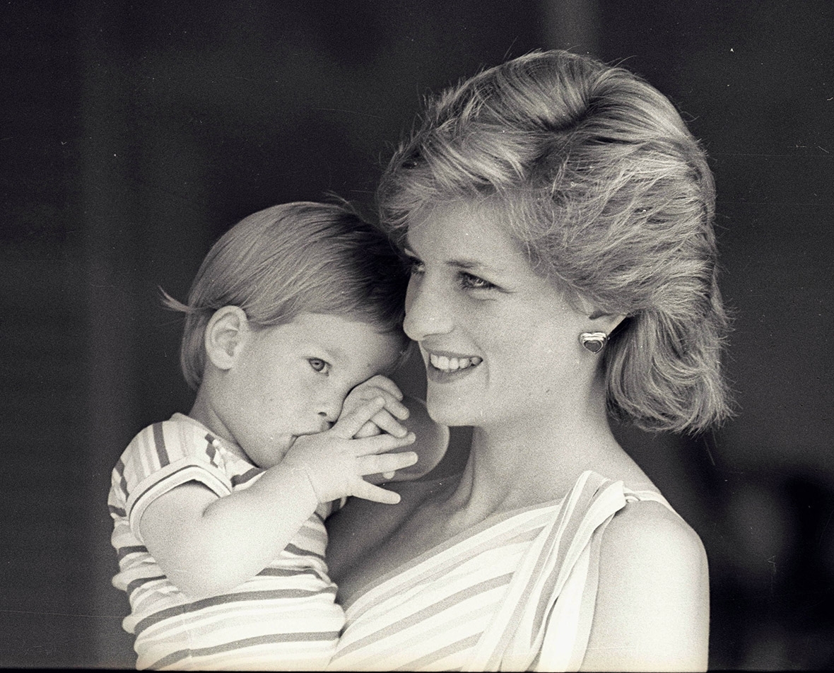 Lovely Photos Of Princess Diana With Her Sons Princes William And Harry