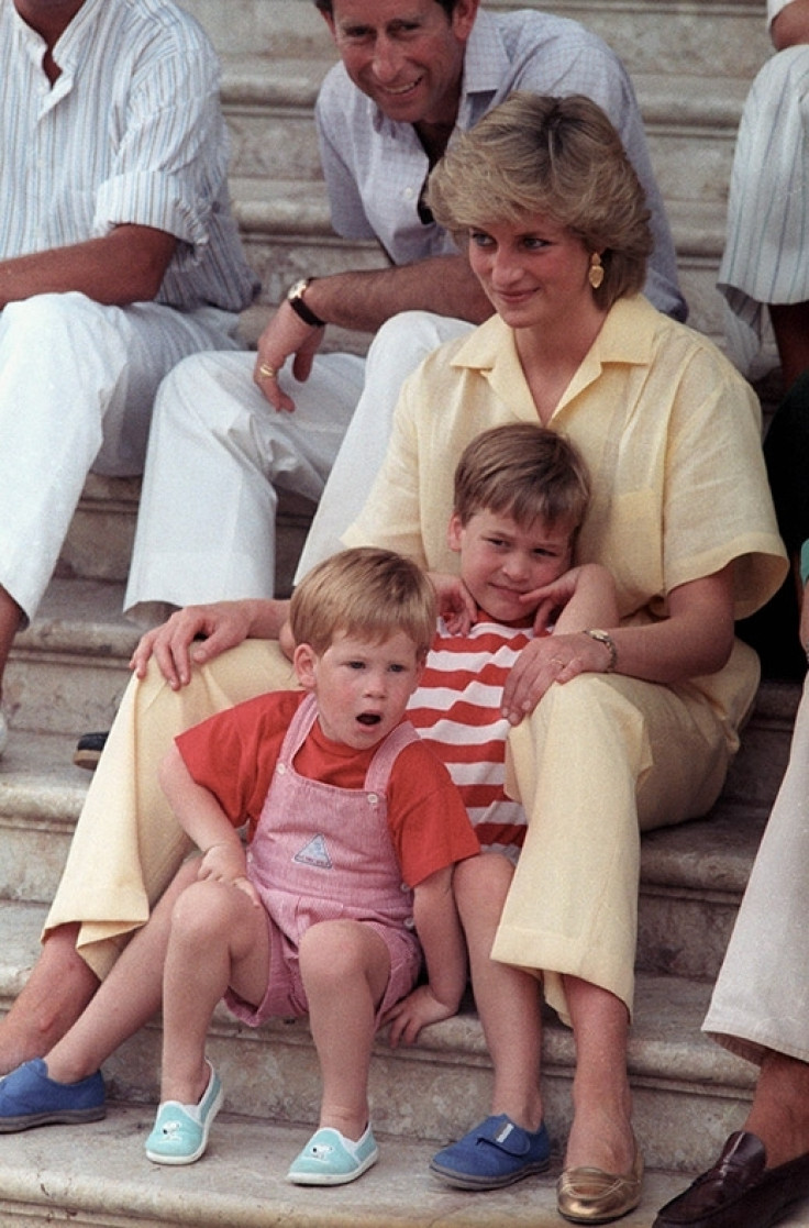 Princess Diana and sons