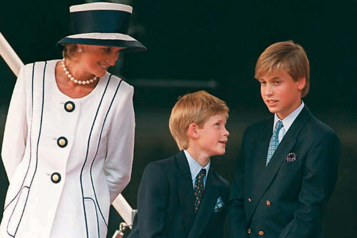 Princess Diana and sons