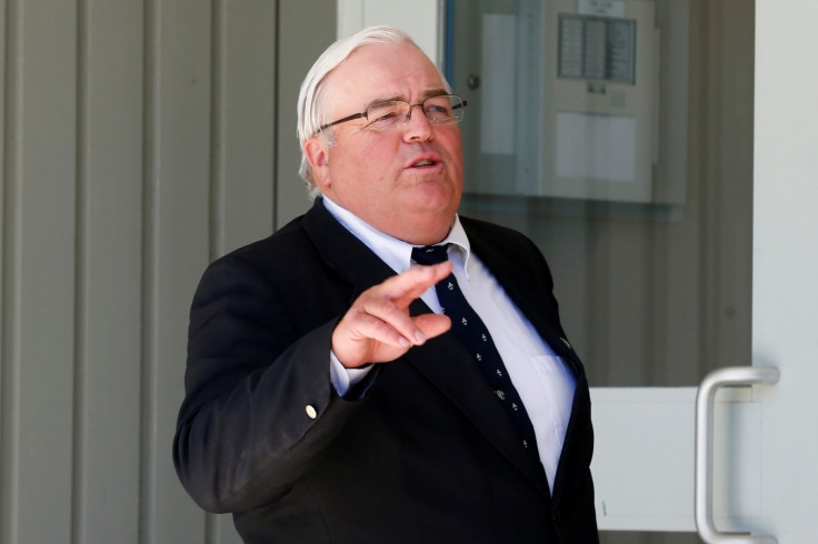 Winston Blakemore outside a Canadian court