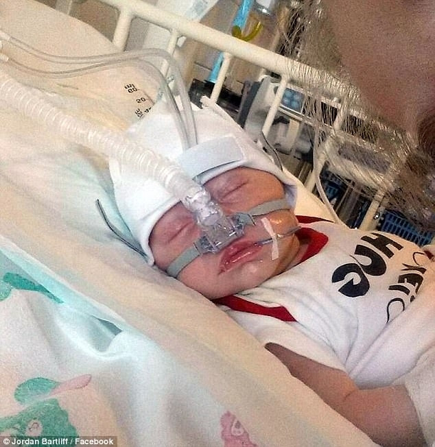 Jordan Bartliff's son reaction to Asda nappy