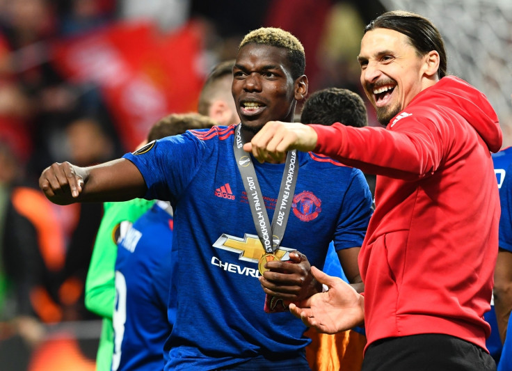 Paul Pogba and Zlatan Ibrahimovic