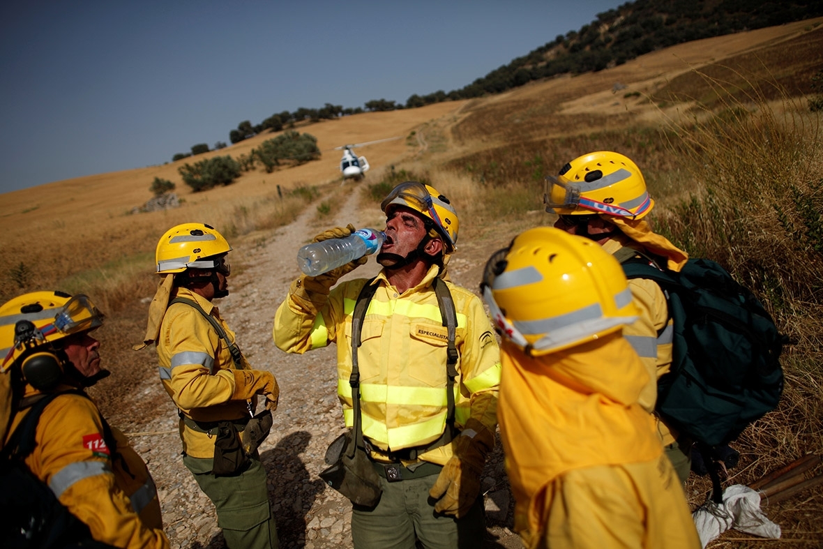 Southern Europe wildfires