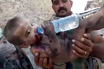 Child Trapped Under Rubble Found Alive In Old Mosul