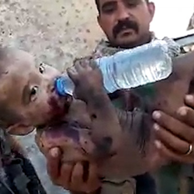Child Trapped Under Rubble Found Alive In Old Mosul