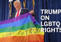 What Donald Trump has said on LGBTQ rights versus what he has actually done What Donald Trump has said on LGBTQ rights versus what he has actually done