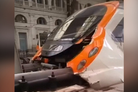 Commuter Train Crash In Barcelona Station Injures 48