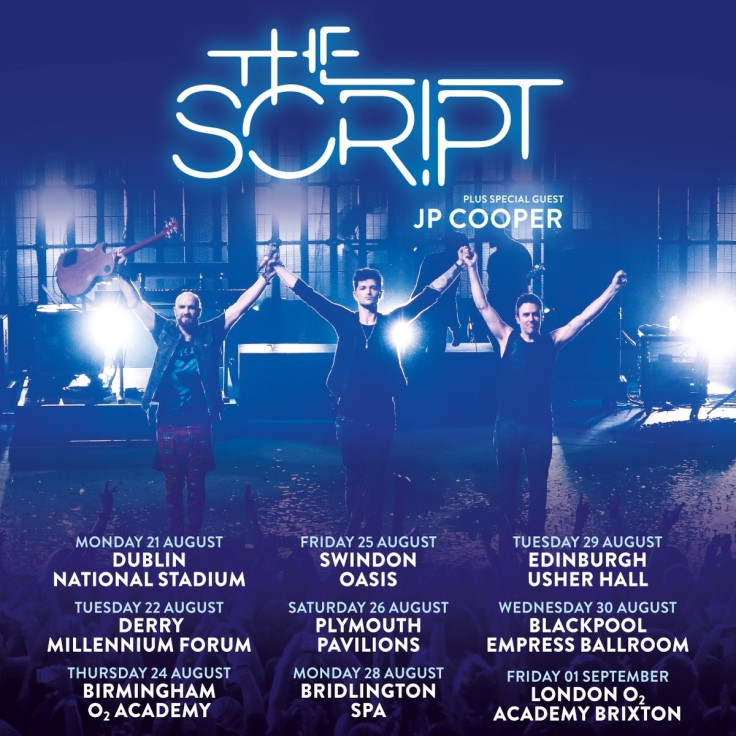 The Script tour