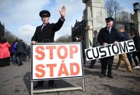 Protest in Northern Ireland